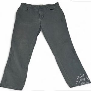Linksoul Charcoal Corduroy Trousers